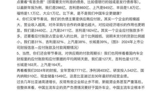中国汽车“恒大化”之忧？实则负债结构健康，硬实力说话！