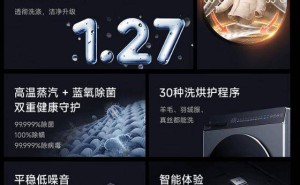 小米米家蓝氧洗衣机Pro上市，10kg洗烘仅需1727元起，智能护衣新选择！