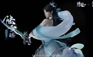 诛仙端游18周年庆典，陆雪琪雕像美翻，游戏大厂隐藏的手办大师？