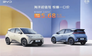 比亚迪5月销量大揭秘：海鸥蝉联销冠，6款车型突破三万大关
