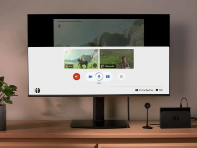 任天堂Switch 2 GameChat：让游戏成为跨越距离的聚会神器