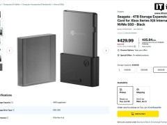 希捷4TB Xbox存储扩展卡现身电商平台，价格直逼Xbox Series S 1TB版！