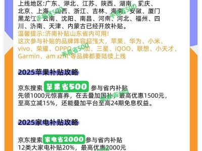 2025国补倒计时！家电手机汽车补贴12月底截止，你准备好了吗？