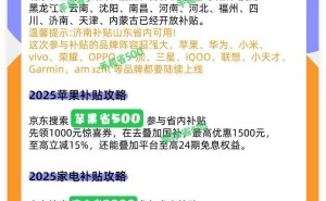 2025国补倒计时！家电手机汽车补贴12月底截止，你准备好了吗？