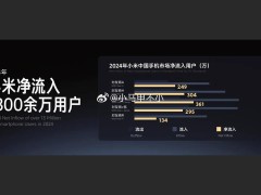 小米2024年中國手機(jī)市場凈增用戶超千萬，目標(biāo)直指全球年銷2億臺(tái)