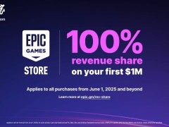 Epic新福利！每年首款游戲前百萬(wàn)美元凈收益全歸開發(fā)者