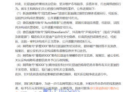 比亚迪重拳出击网络侵权，多名侵权者被罚公开道歉，最高赔偿达10万