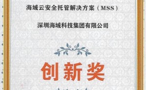 海域云MSS方案获电子信息博览会创新奖，引领企业安全托管新时代