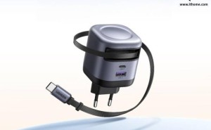 绿联Nexode 45W氮化镓充电器上线，内置可调长USB-C线，三设备同充