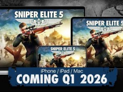 《狙击精英5》2026年初将登苹果设备，二战狙击体验再升级！
