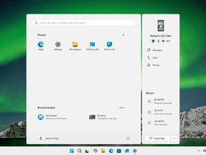 Win11预览版大更新：开始菜单可直接镜像安卓手机屏幕，操作更便捷！