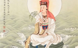 蛤蜊观音：傅继英笔下的慈悲之光，佑渔业安宁，祈一帆风顺