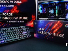 微星发布龙爵限定版GK600三模机械键盘，设计独特未上架先受热议