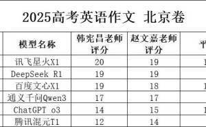 AI参加高考英语作文，讯飞星火X1夺冠展现深度思考实力