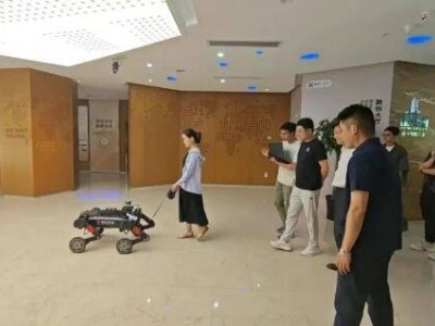 智元四足机器人成“室内导盲新助手”，精准引领视障人士直达8楼
