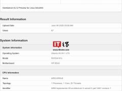 英伟达N1x处理器现身Geekbench，惠普主板搭载测试曝光