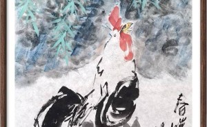 公鸡画中的时代精神——探秘李治笔下的雄鸡图