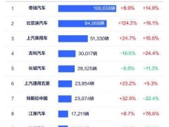 5月车企出口榜：奇瑞领跑，比亚迪增速惊人，老外车主钟爱新能源？