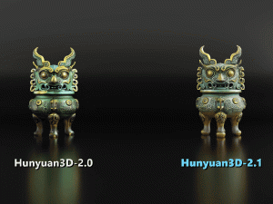 腾讯混元3D 2.1大模型全链路开源，工业级3D生成迎来新突破！