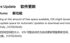 苹果iOS 26 Beta 1新功能：智能动态预留空间，自动更新更省心