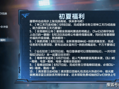 铁胆虎魄系列武器来袭！穿越火线枪战王者新版本活动大放送
