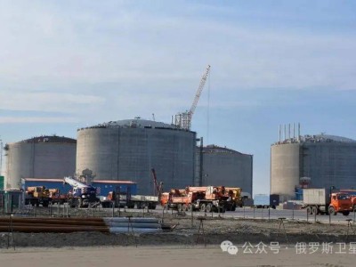 五月液化天然氣進口：俄羅斯躍居中國第三大供應(yīng)國