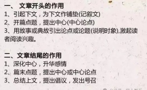 掌握这24个阅读理解公式，语文成绩稳步提升不是梦！