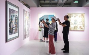 江南之春”美术展宝山绽放，180幅佳作绘就长三角时代风情画卷