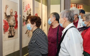 墨韵五彩绘抗战，朱泾“三色侨”书画展启幕邀您赏