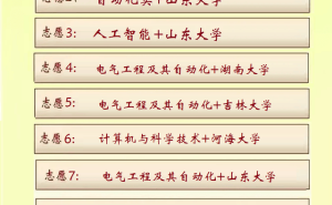 96个志愿怎么排？专业+院校模式下，同一院校专业排序自由吗？