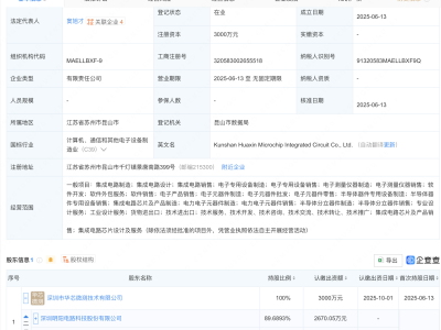 明阳电路在昆山投资成立集成电路公司