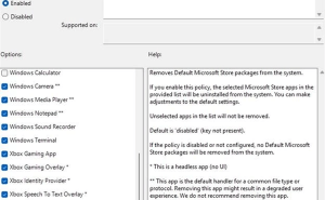 Win11 25H2新功能：用户可通过组策略轻松卸载预装Microsoft Store应用