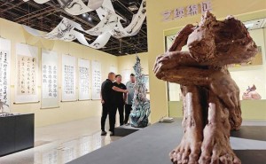 “对话·龙城”国际当代艺术展：山西博物院呈现200件艺术佳作