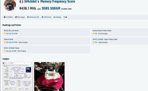 DDR5内存超频再破纪录，bl4ckdot创12872 MT/s新高