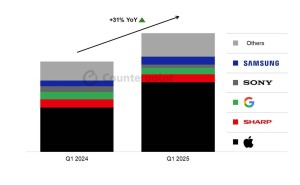 2025年第一季度日本智能手机销量大增，苹果iPhone成最大功臣
