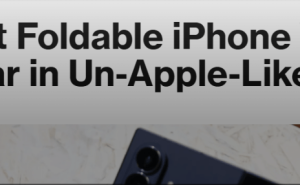 苹果折叠屏iPhone Fold 2026年亮相：全新多任务界面，迎合中国市场