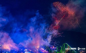 七国烟花秀轮番上演，横琴长隆打造科技神话与阿尔卑斯幻境盛宴