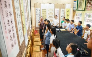 少年书法才俊闪耀西城！少年宫首展王永瑞十年笔墨精华