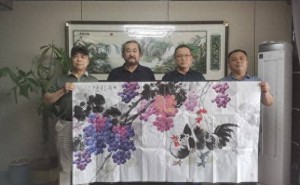 王宝永《秋韵图》添彩将士丰采书画院，共议书画艺术新篇章