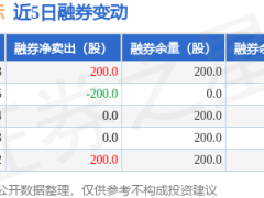 飞马国际7月28日融券新动向，融资融券余额降至3.07亿元