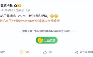 华为Mate 80系列爆料：全新麒麟9030，eSIM与低轨卫星通讯技术加持