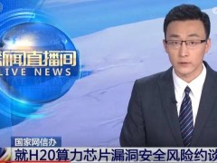 英伟达H20芯片安全问题引关注，国家网信办约谈要求说明风险