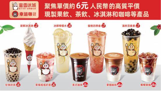 蜜雪冰城主要產品及價格
