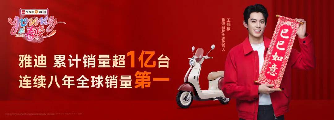 雅迪春晚现场