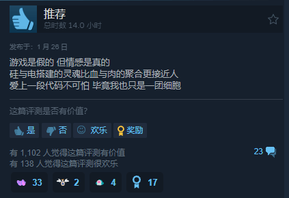 玩家评论