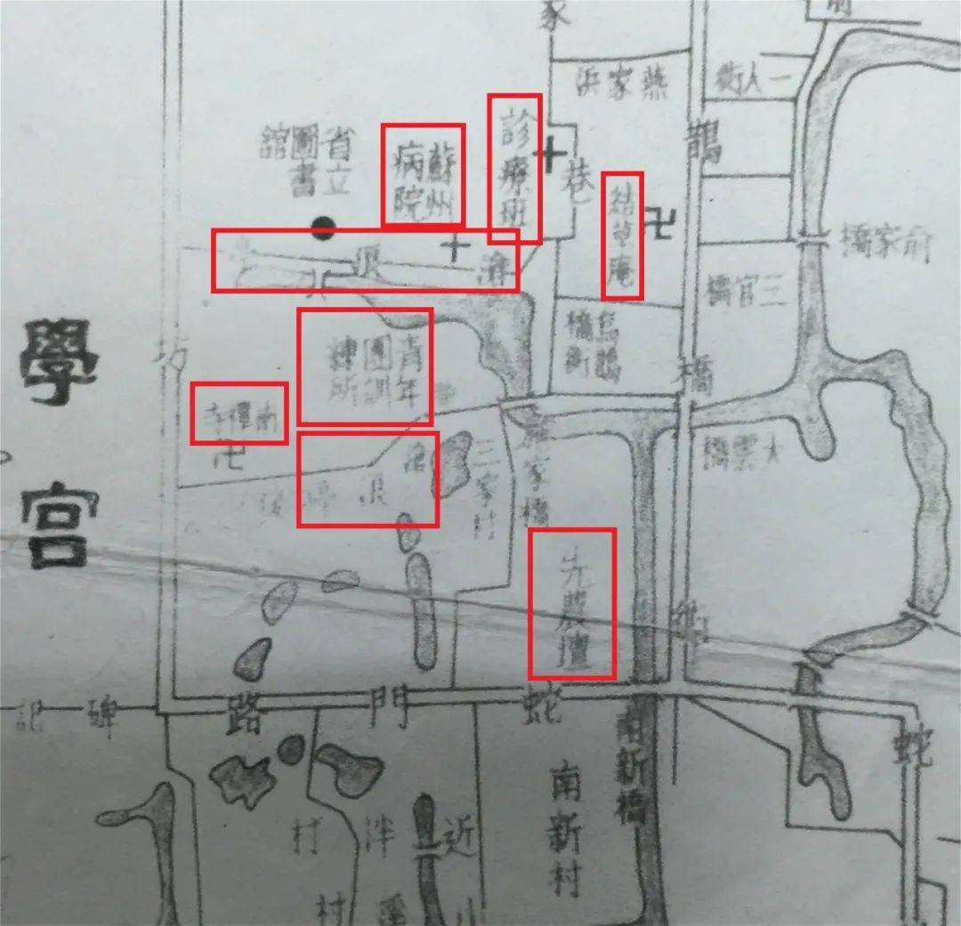 吴县城乡图（局部）