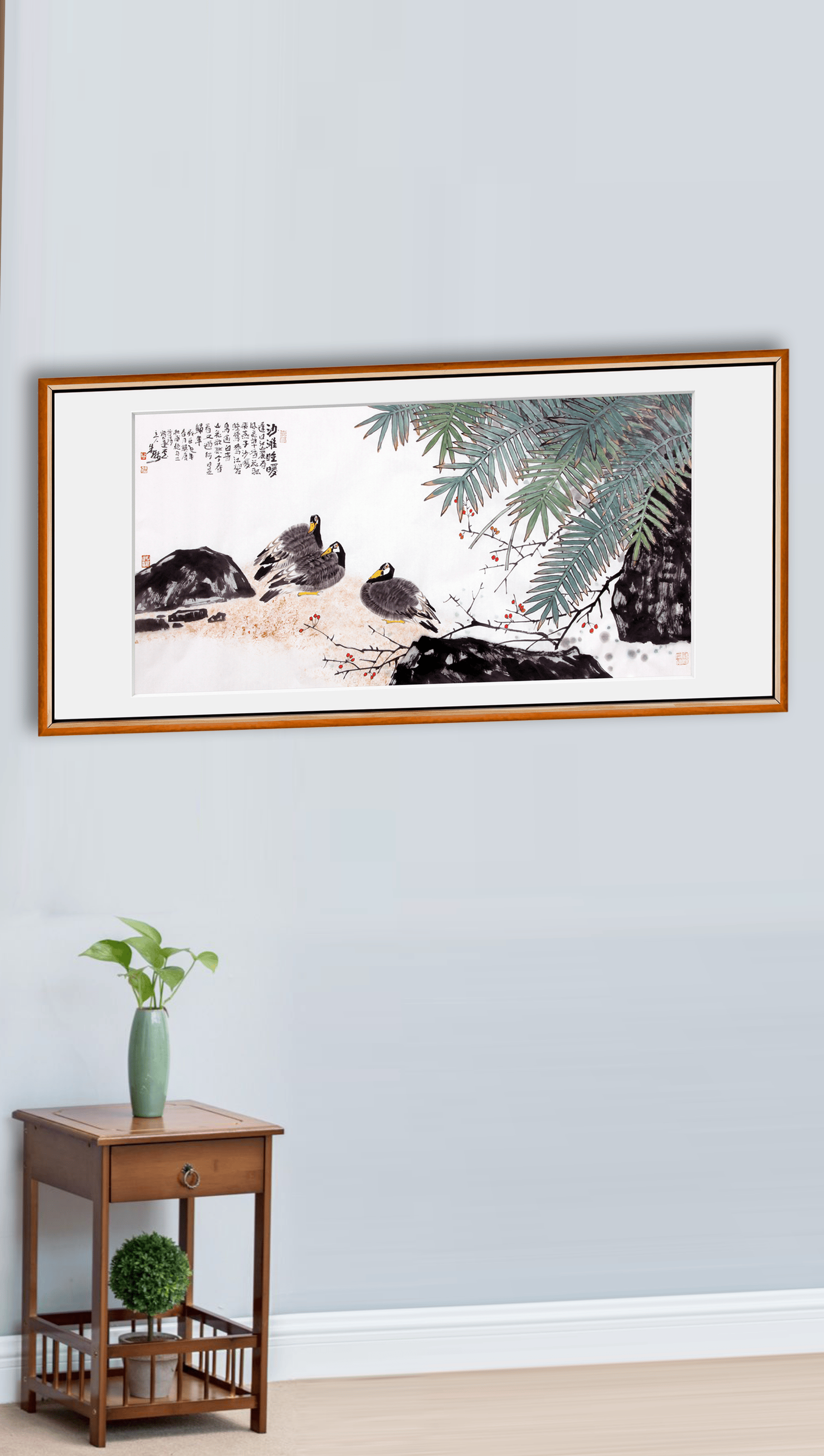 《沙滩睡暖》朱琳作品