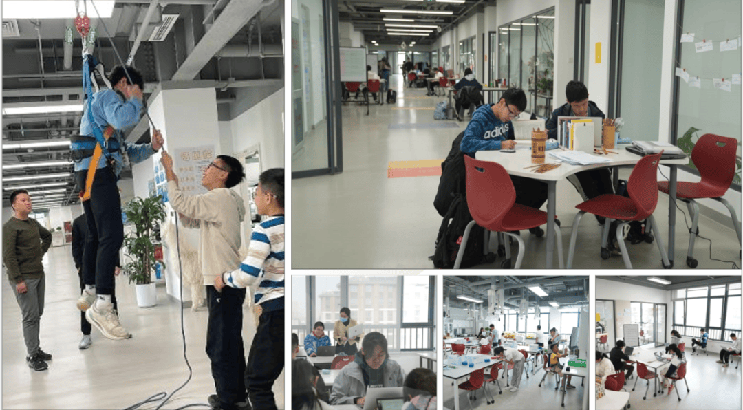 视觉艺术课程开放布局示意图
