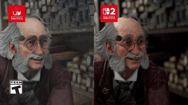 画质对比图