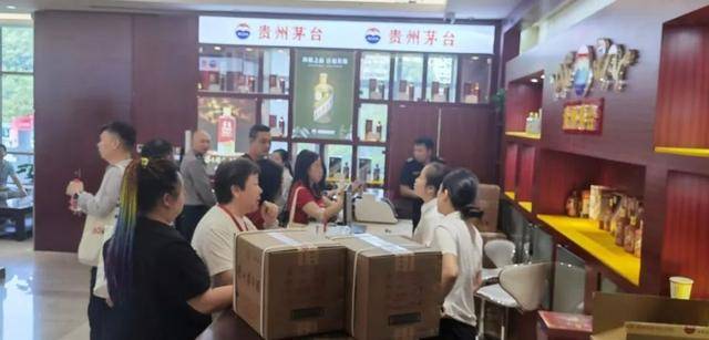 茅台国际大酒店自助晚宴现场